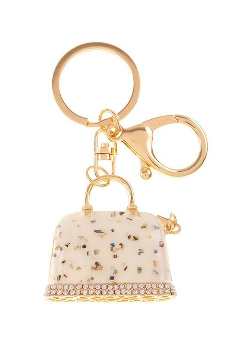 SHINY HAND BAG KEY CHAIN