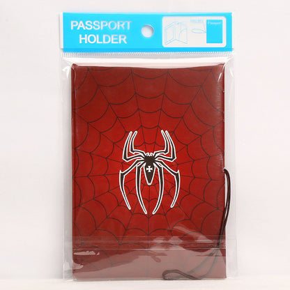 Passport Passport Protection Cover Marvel Superhero Spider Man Cartoon Passport Clip