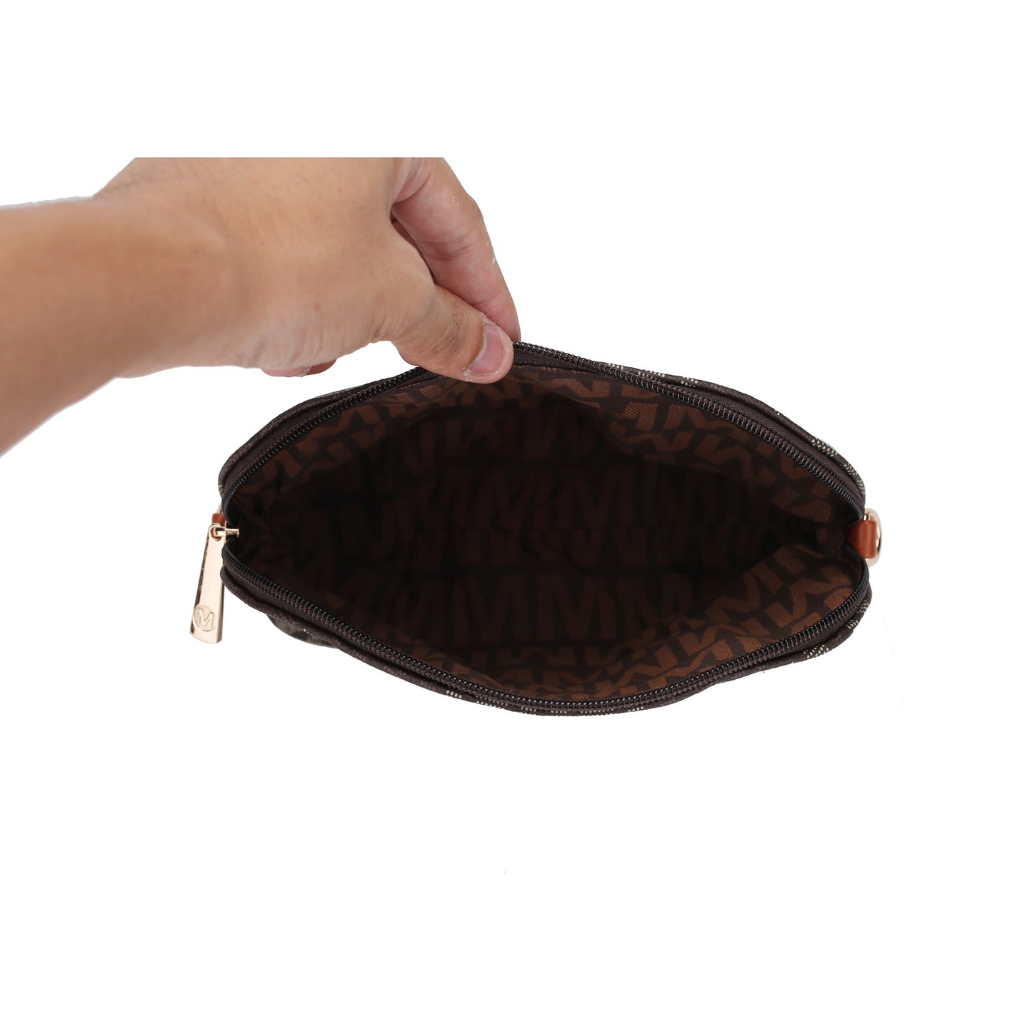 Alexy Women'S Tote Bag, Small Tote Bag, Pouch Purse & Wristlet Wallet Bag 4 Pcs Handbag Set by Mia K - Tan