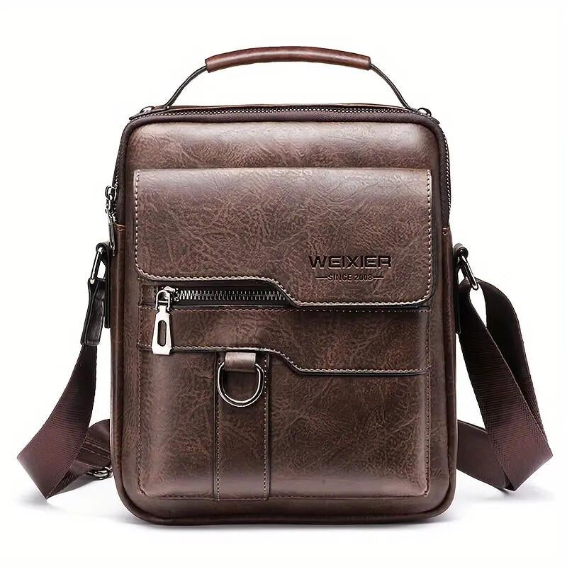 Unisex Shoulder Bags, Waist Bags, Men'S Crossbody Bags, Single Shoulder Bags, Casual and Simple Retro Men'S Bags, Fashionable and Trendy Bags, Textured Commuting Bags, New Business Men'S Bags
