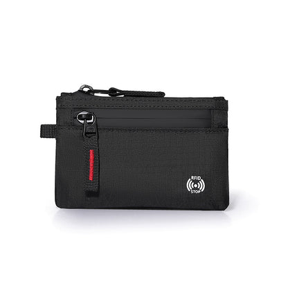 Zero wallet anti-theft card swiping bag X-PAC mini travel wallet with keychain
