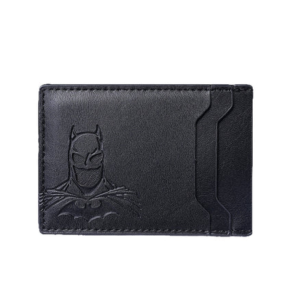 Superhero Batman Character Men's Multi-Card Wallet Card Holder ID Case with Multiple Card Slots
