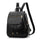 Soft leather backpack travel bag