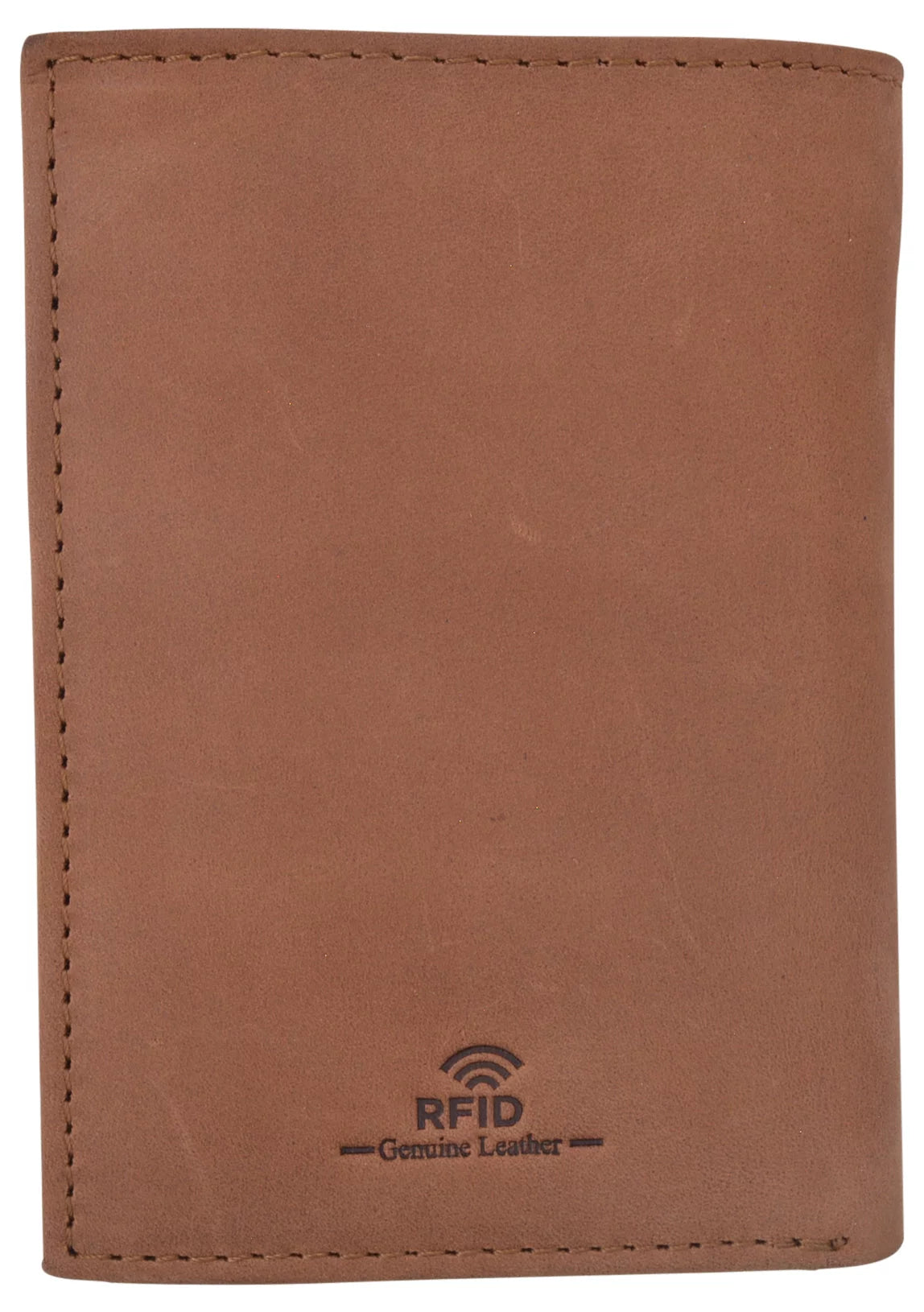 RFID Blocking Bifold USA Wallet for Men Leather Extra Capacity Mens Bifold Wallet W/ Vertical Design