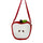 A multi-purpose red apple KT cat shoulder bag