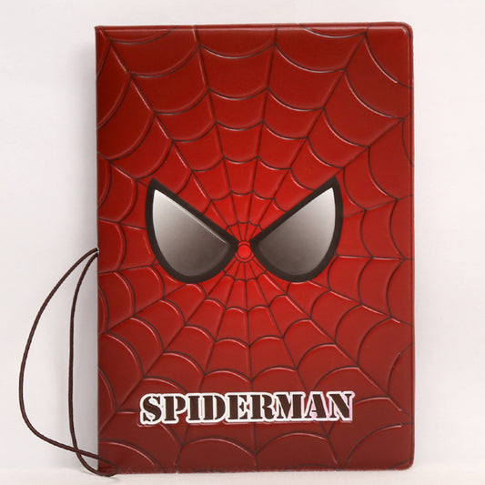 Passport Passport Protection Cover Marvel Superhero Spider Man Cartoon Passport Clip