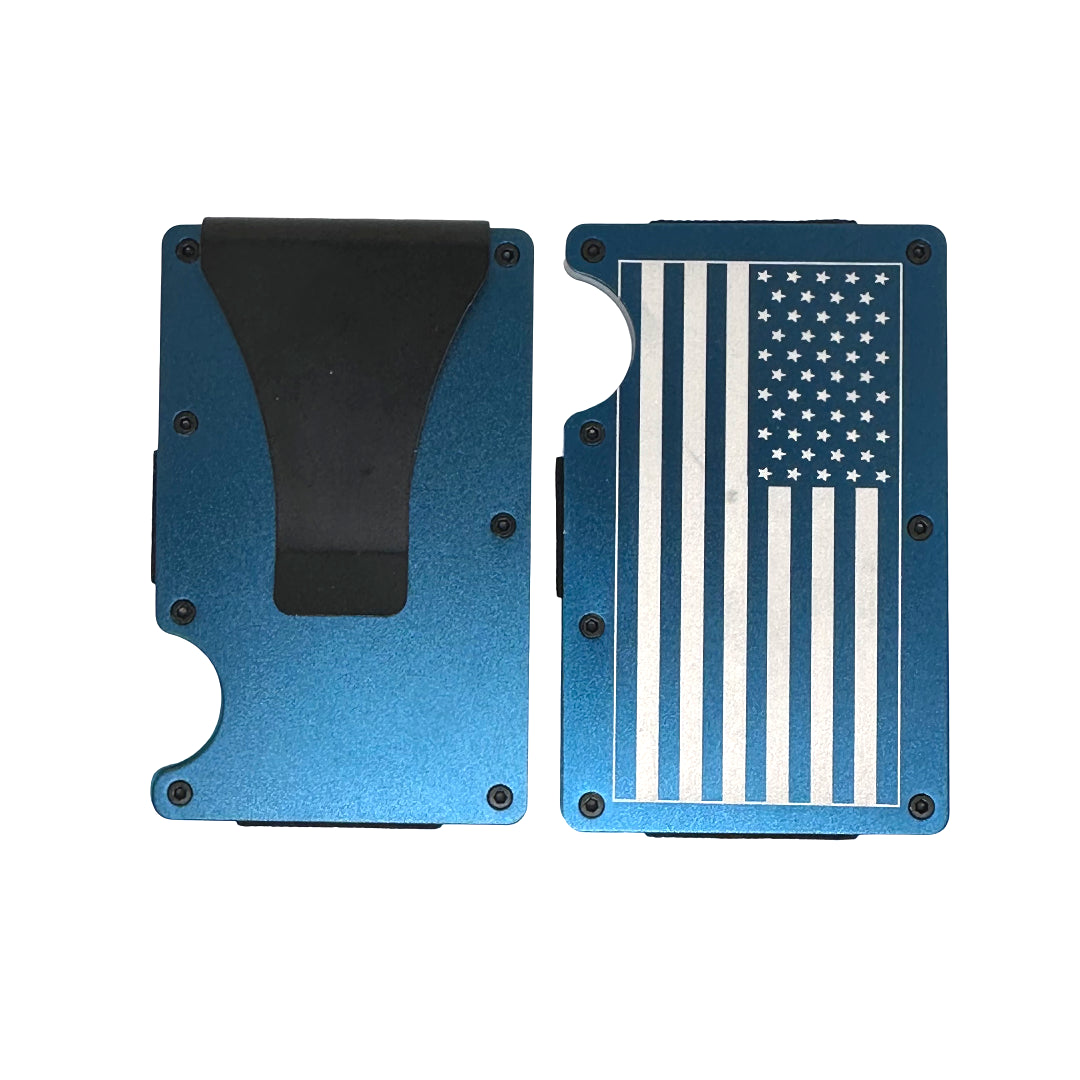 Minimalist Slim Wallet for Men, Credit Card Holder & Money Clip Wallet for Men