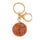 RHINESTONE BASKETBALL KEYCHAIN