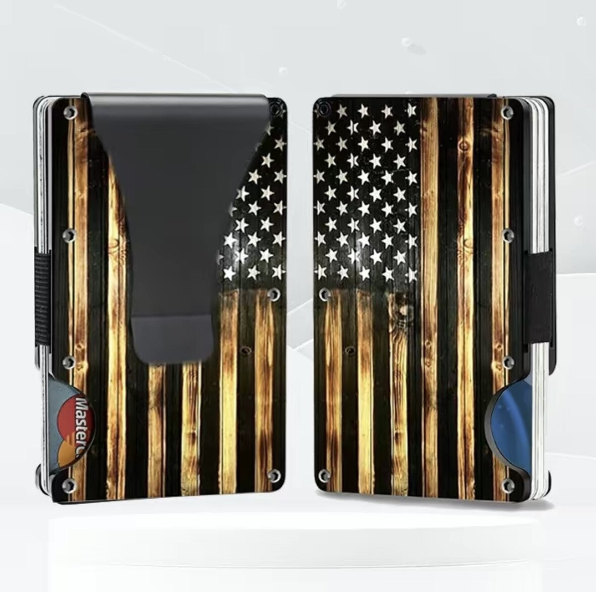 Minimalist Slim Wallet for Men, Credit Card Holder & Money Clip Wallet for Men