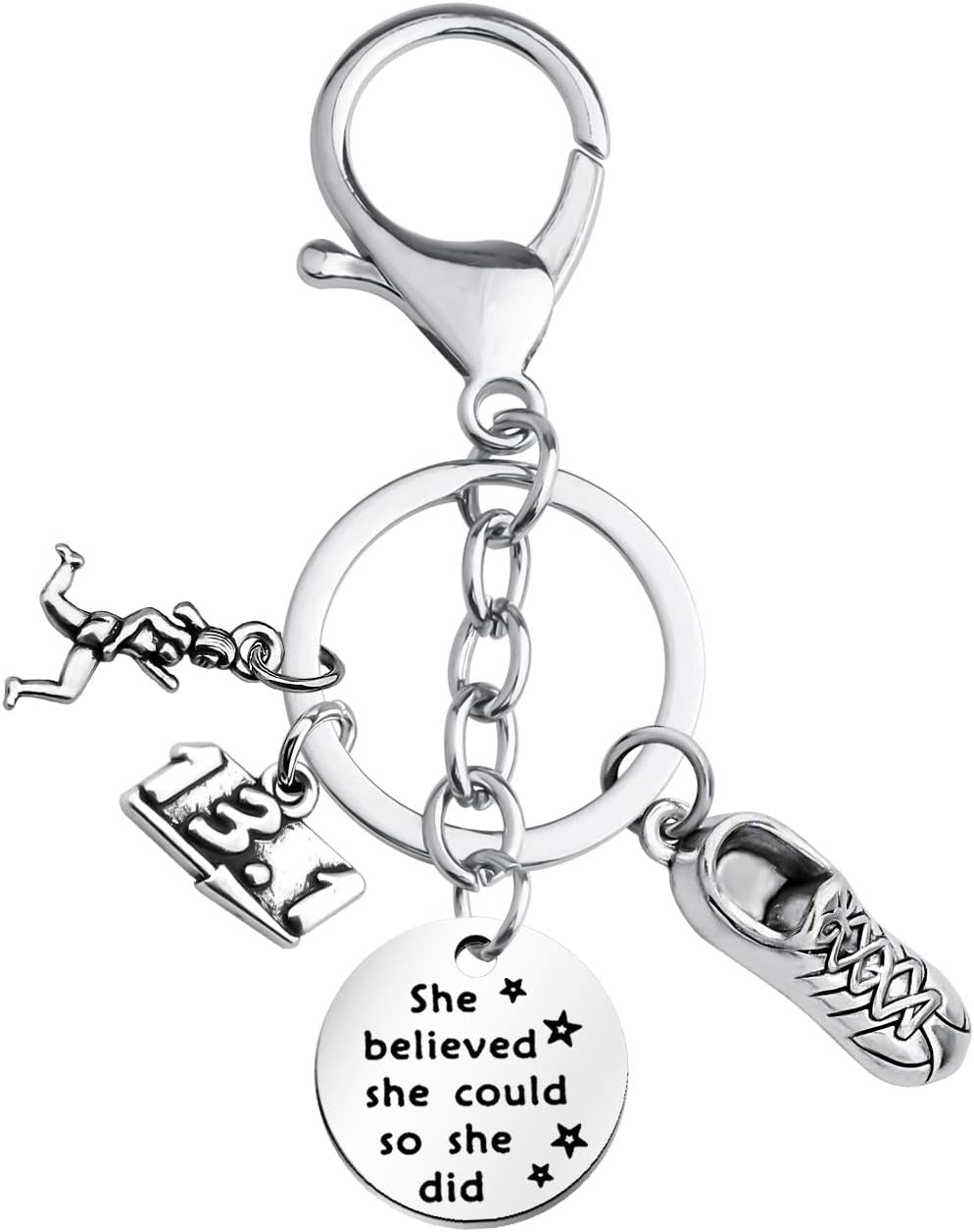 Runner Gifts Marathon Gift Runner Keychain Marathon Jewelry Running Gifts