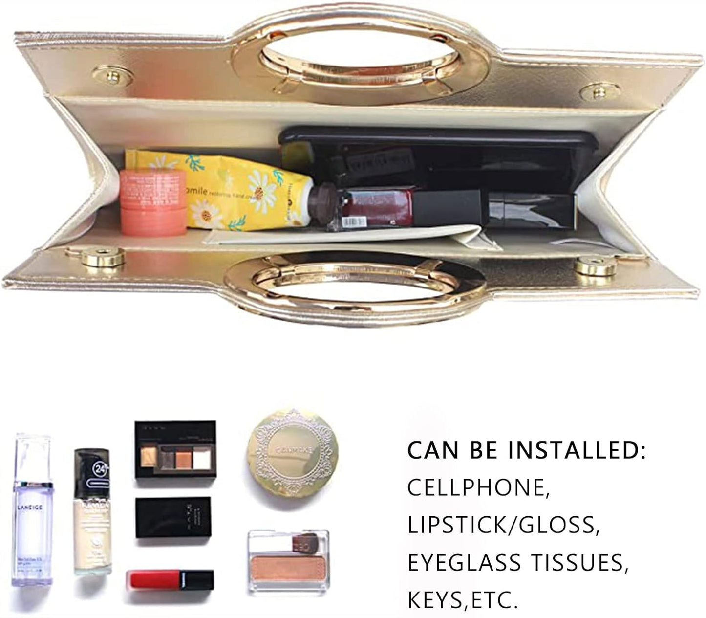 Clutch Purses for Women Rhinestone Evening Bag Wedding Party Cocktail Purses Handbags.