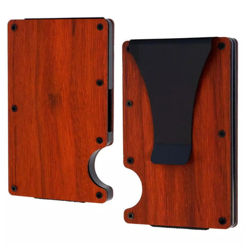 Minimalist Slim Wallet for Men, Credit Card Holder & Money Clip Wallet for Men